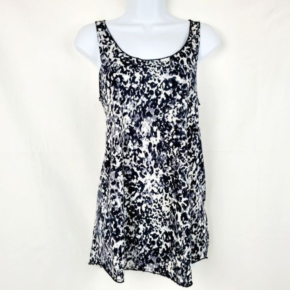 Maurices Black and White Printed Tank Tunic